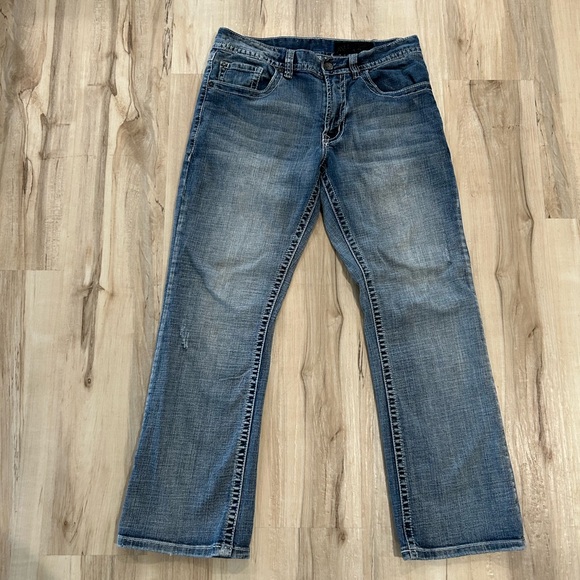 T.K. Axel Hartford Conn. Blue Straight Jeans - Picture 1 of 9